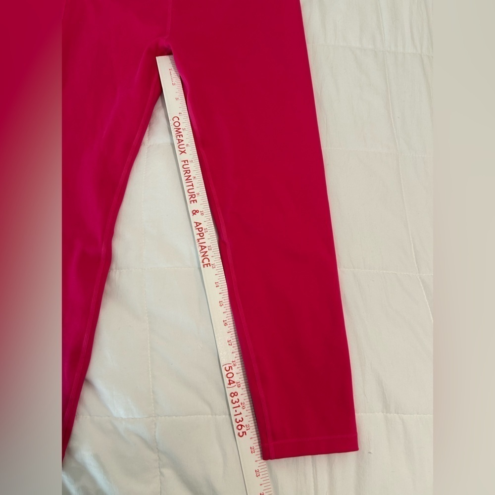 tasc Sculptive 7/8 Pocket Legging‎ Pink Size XL EUC - Picture 9 of 16